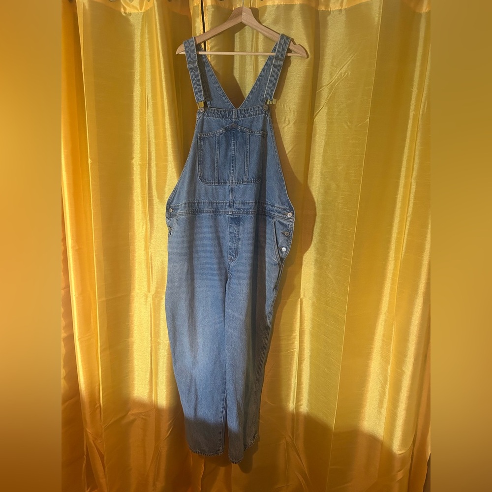 Old Navy Light Blue Denim Overalls